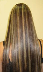 Мелирование на длинные волосы вид сзади фото 1